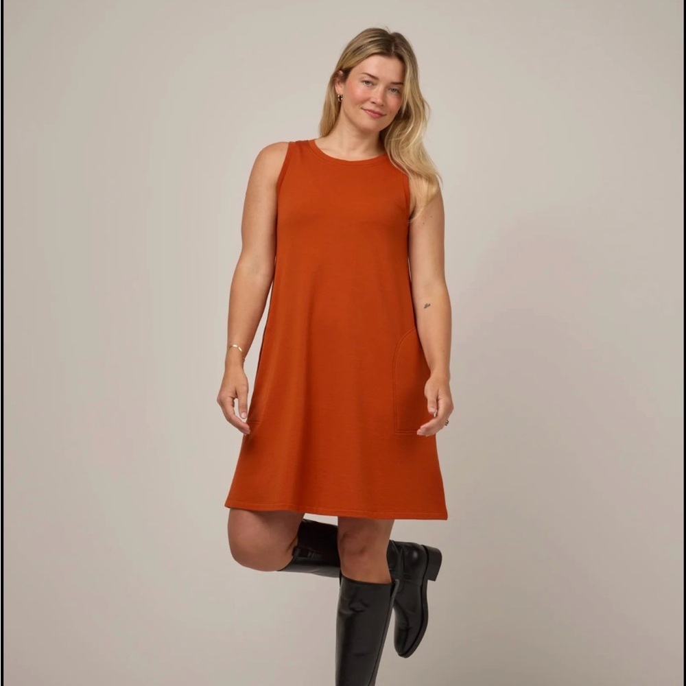 LAST CHANCE CLOSET CLOSING Wool& Sierra Tank Merino Wool Blend Sleeveless Dress